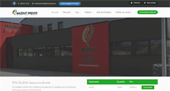 Desktop Screenshot of mazout-prevot.be
